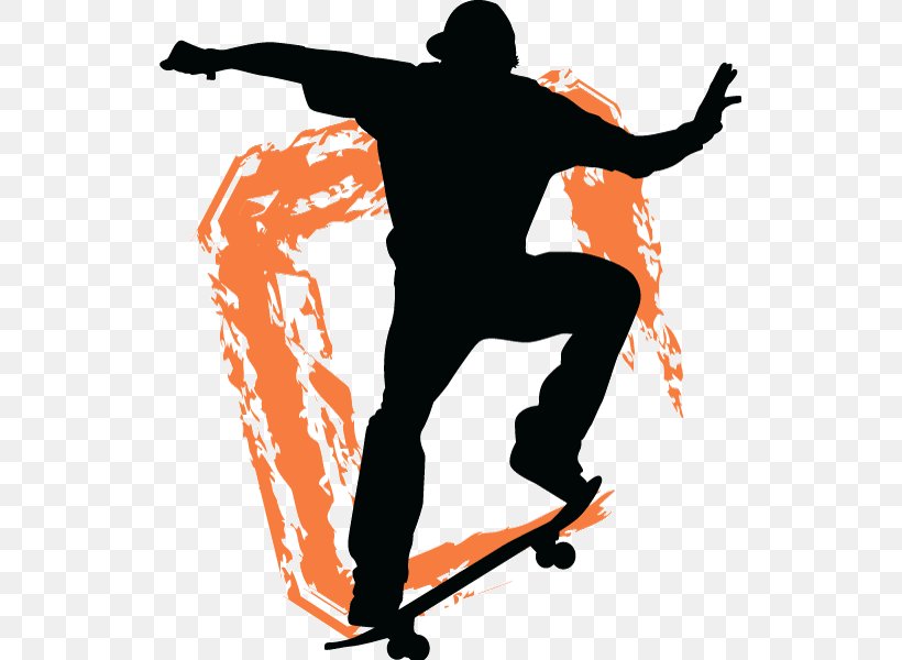Skateboarding Silhouette, PNG, 529x600px, Skateboard, Freebord, Ice Skating, Joint, Jumping Download Free