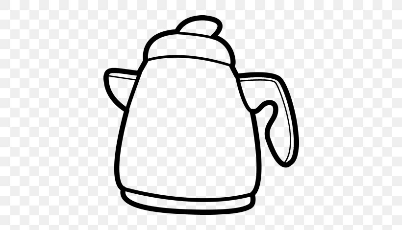 Teapot Coloring Book Teacup Drawing, PNG, 600x470px, Tea, Area, Black And White, Coffee, Color Download Free