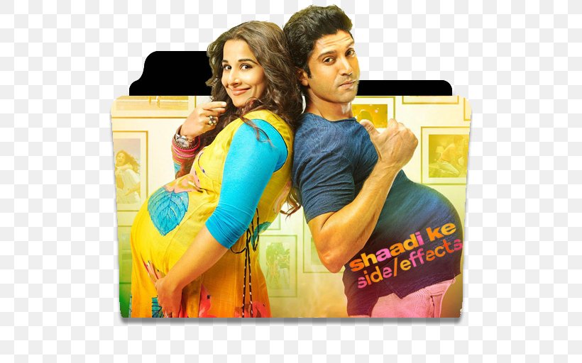 Vidya Balan Shaadi Ke Side Effects Farhan Akhtar Pyaar Ke Side Effects YouTube, PNG, 512x512px, Vidya Balan, Abdomen, Bollywood, Comedy, Farhan Akhtar Download Free