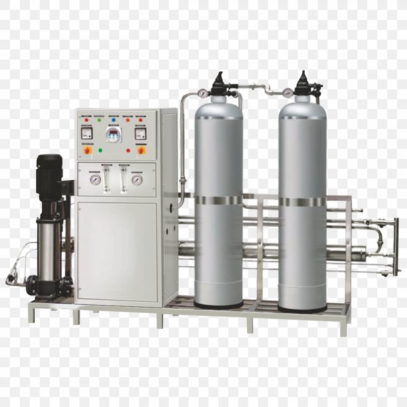 Water Filter Reverse Osmosis Plant Water Purification Water Treatment, PNG, 2085x2085px, Water Filter, Cylinder, Industry, Ion Exchange, Machine Download Free