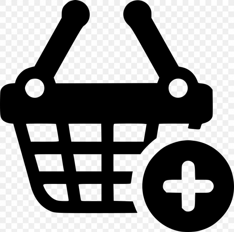 Icon Design Shopping Cart Clip Art, PNG, 980x970px, Icon Design, Black And White, Multimedia Projectors, Online Shopping, Royaltyfree Download Free