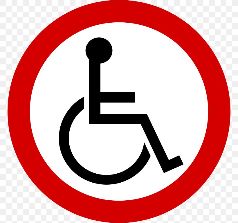 Disability Disabled Parking Permit International Symbol Of Access Traffic Sign, PNG, 768x768px, Disability, Accessibility, Accessible Toilet, Area, Brand Download Free