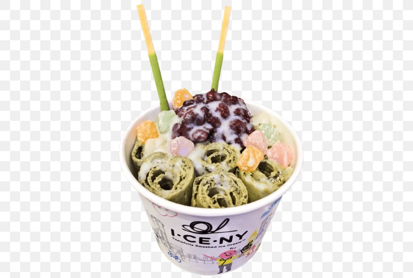 Gelato Green Tea Ice Cream Matcha Fried Ice Cream, PNG, 500x552px, Gelato, Adzuki Bean, Cuisine, Dairy Product, Dessert Download Free