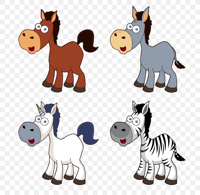 Horse Pony Cartoon Clip Art, PNG, 800x800px, Horse, Animal Figure, Carnivoran, Cartoon, Cat Download Free