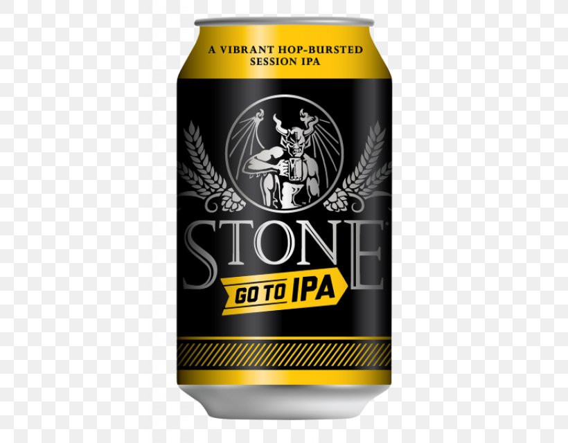 India Pale Ale Beer Stone Brewing Co. Stone Ruination IPA, PNG, 640x640px, India Pale Ale, Alcohol By Volume, Ale, Aluminum Can, Beer Download Free
