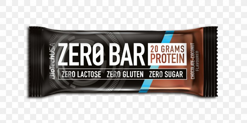 ZERO Bar Sugar Protein Bar Chocolate, PNG, 4000x2000px, Zero Bar, Aspartame, Biotechnology, Brand, Candy Bar Download Free