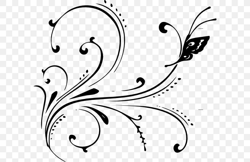 Butterfly Free Clip Art, PNG, 600x532px, Butterfly, Area, Art, Artwork, Black Download Free