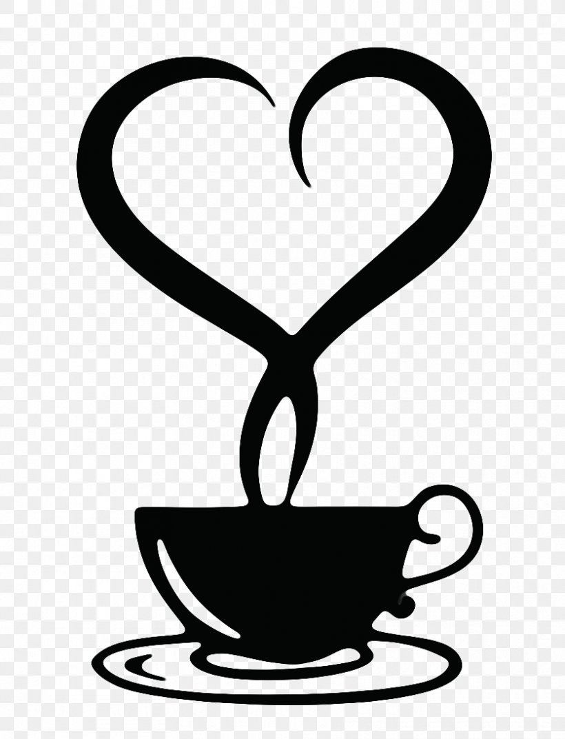 Coffee Cup Cafe Teacup Sticker, PNG, 835x1092px, Coffee Cup, Blackandwhite, Cafe, Coffee, Coffee Bean Download Free