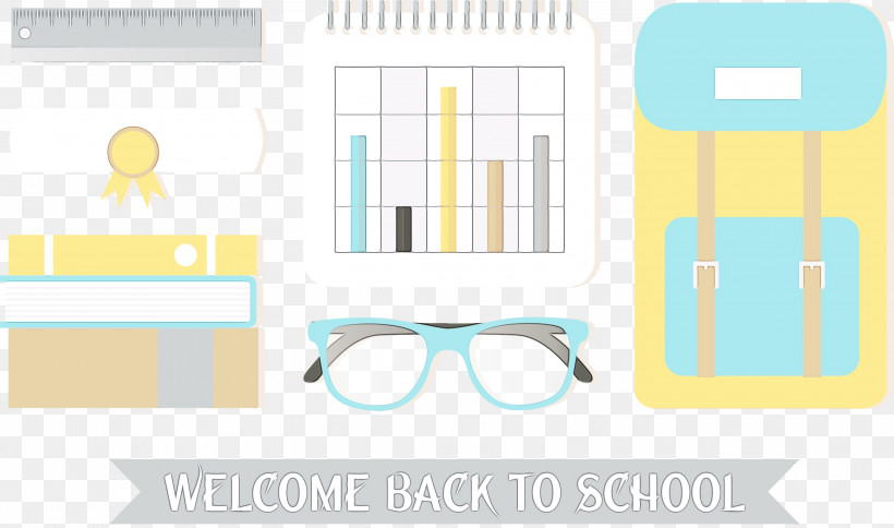 Glasses, PNG, 2999x1771px, Welcome Back To School, Area, Back To School, Furniture, Glasses Download Free