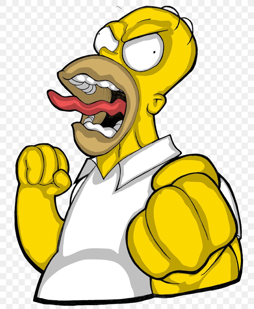 Homer Simpson Bart Simpson Anger, PNG, 773x996px, Homer Simpson, Anger, Art, Artwork, Bart Simpson Download Free