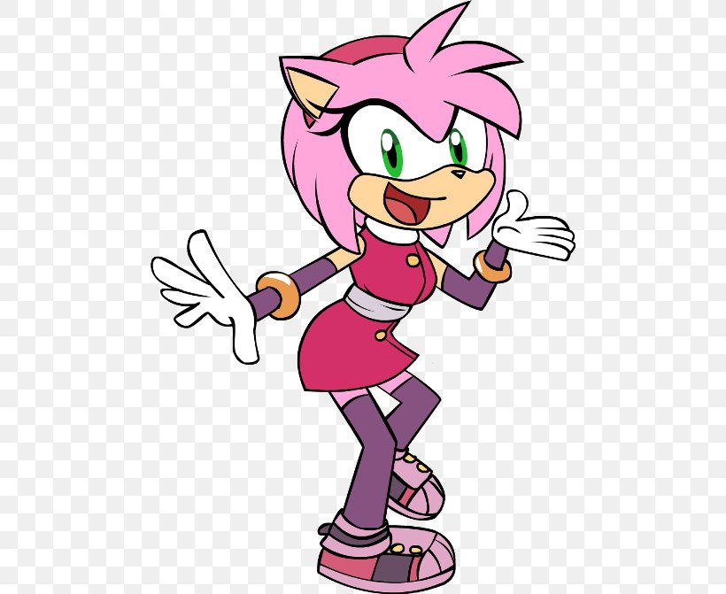 Amy Rose Sonic Boom Sonic Rivals 2 Sonic Forces Sonic Jump, PNG, 480x671px, Watercolor, Cartoon, Flower, Frame, Heart Download Free