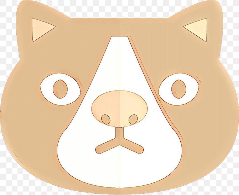 Cartoon Nose Snout Whiskers Circle, PNG, 1024x840px, Cartoon, Circle, Fawn, Nose, Snout Download Free
