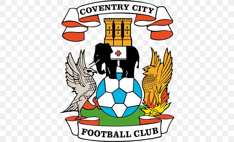 Coventry City F.C. Ricoh Arena English Football League Exeter City F.C., PNG, 500x500px, Coventry City Fc, Area, Artwork, Ball, Beak Download Free