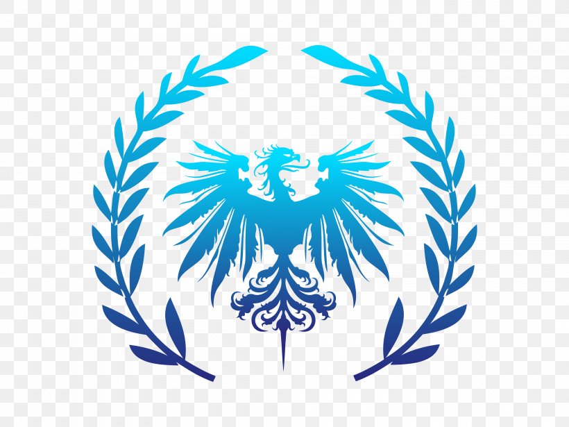 Logo Heraldry Eagle Escutcheon, PNG, 4000x3000px, Logo, Blood Eagle, Blue, Crest, Eagle Download Free
