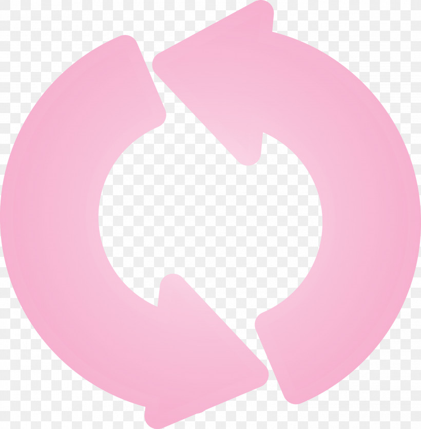 Reload Arrow, PNG, 2946x3000px, Reload Arrow, Circle, Logo, Pink Download Free