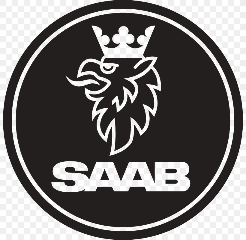 Saab Automobile Car Scania AB Saab 900, PNG, 800x800px, Saab Automobile, Area, Black, Black And White, Brand Download Free