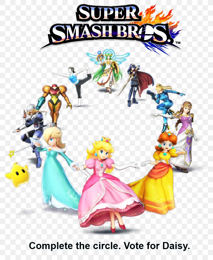 Super Smash Bros.™ Ultimate Princess Daisy Luigi Rosalina Princess Peach, PNG, 800x999px, Princess Daisy, Action Figure, Animal Figure, Artwork, Costume Download Free