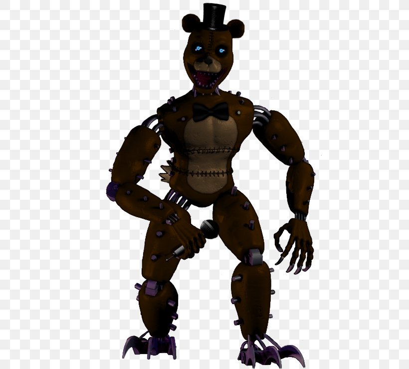 Ultimate Custom Night Five Nights At Freddy's 2 Monstercat Five Nights At Freddy's 3, PNG, 474x739px, Ultimate Custom Night, Action Figure, Bendy And The Ink Machine, Cat, Ctenocephalides Download Free