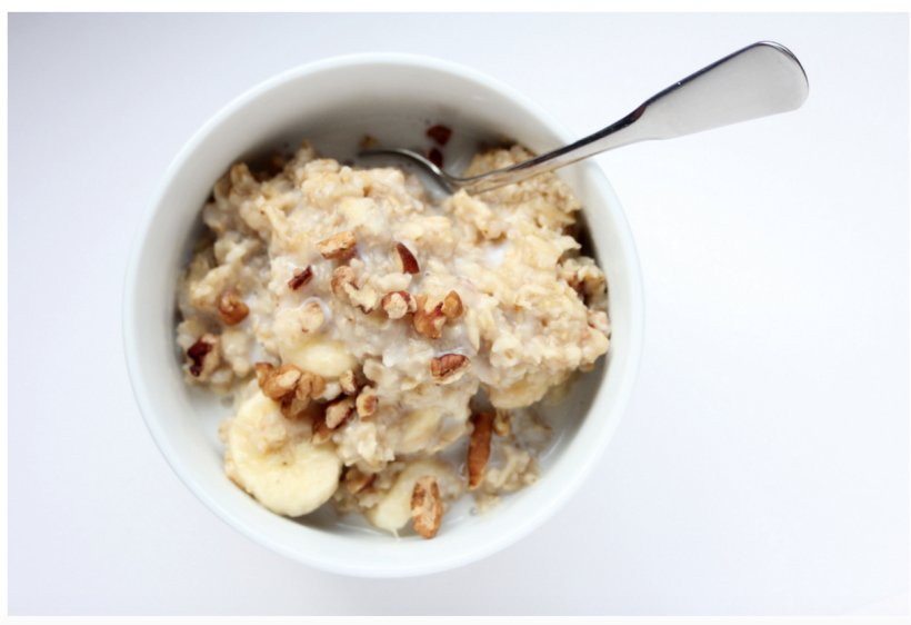 Banana Bread Breakfast Porridge Oatmeal Nut, PNG, 1216x834px, Banana Bread, Banana, Blueberry, Breakfast, Breakfast Cereal Download Free