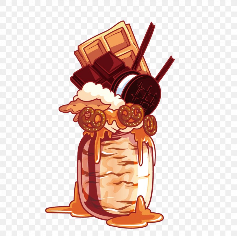 Chocolate Ice Cream Milkshake Cocktail Waffle, PNG, 1135x1134px, Ice Cream, Biscuits, Candy, Caramel, Chocolate Download Free