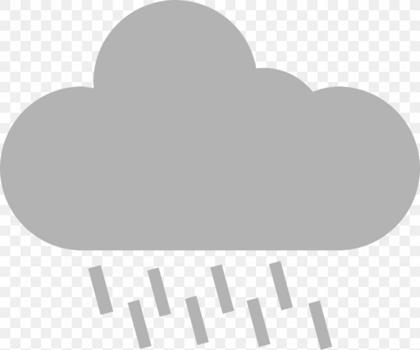 Cloud Rain Vector Graphics Clip Art, PNG, 864x720px, Cloud, Black And White, Brand, Heart, Logo Download Free