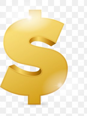 Dollar Sign Vector Illustration - Dollar Sign United States Dollar Currency Symbol PNG