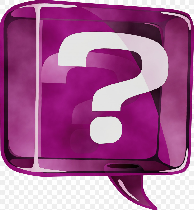 Violet Purple Pink Magenta Font, PNG, 2778x3000px, Question Mark, Magenta, Material Property, Number, Paint Download Free