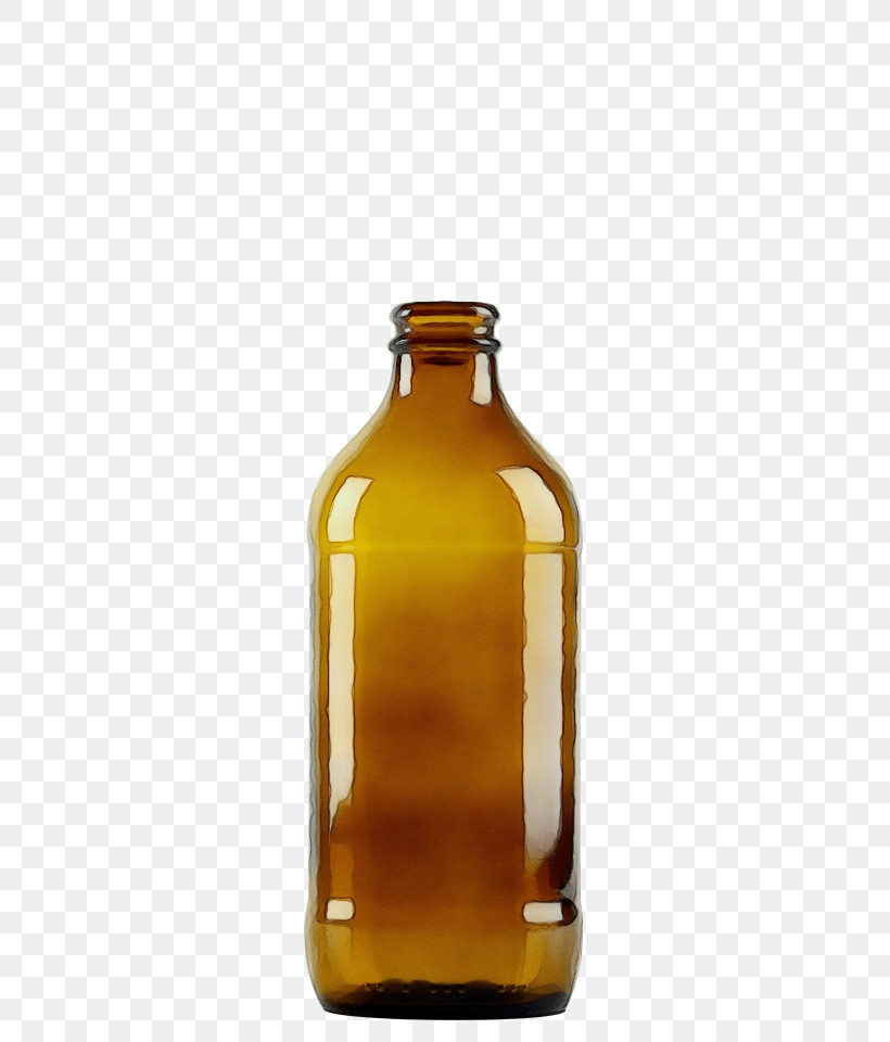 Bottle Glass Bottle Yellow Beer Bottle Caramel Color, PNG, 740x960px, Watercolor, Amber, Beer Bottle, Bottle, Caramel Color Download Free