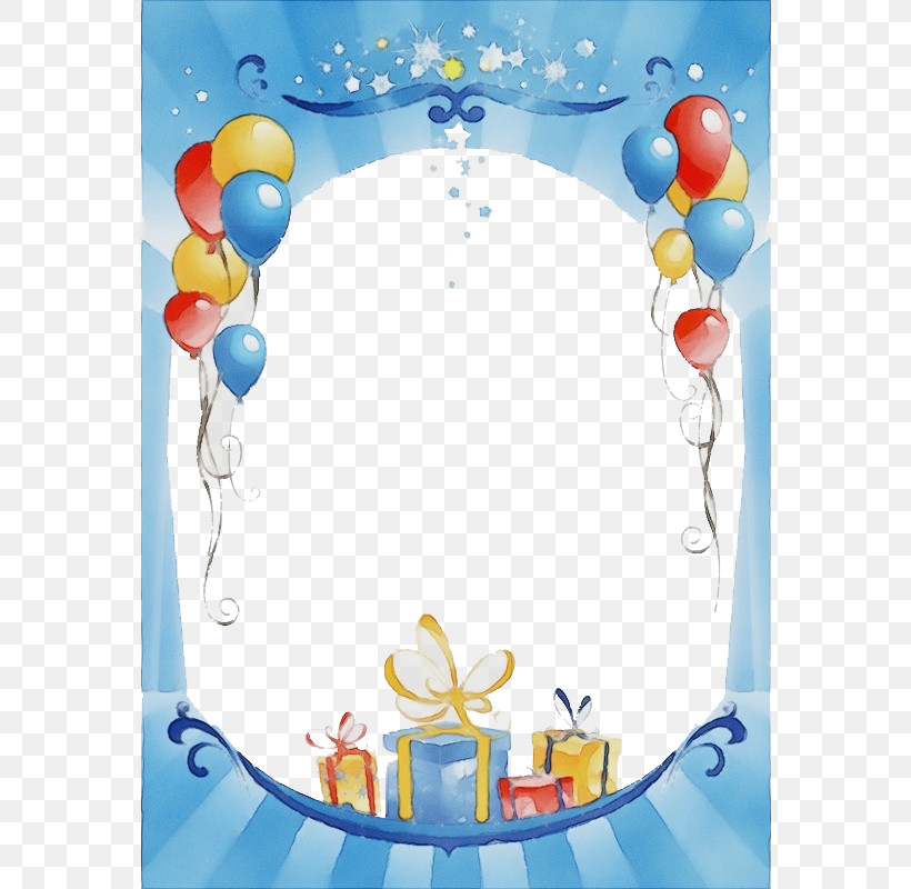 Picture Frame, PNG, 820x800px, Watercolor, Balloon, Birthday, Cartoon, Character Download Free