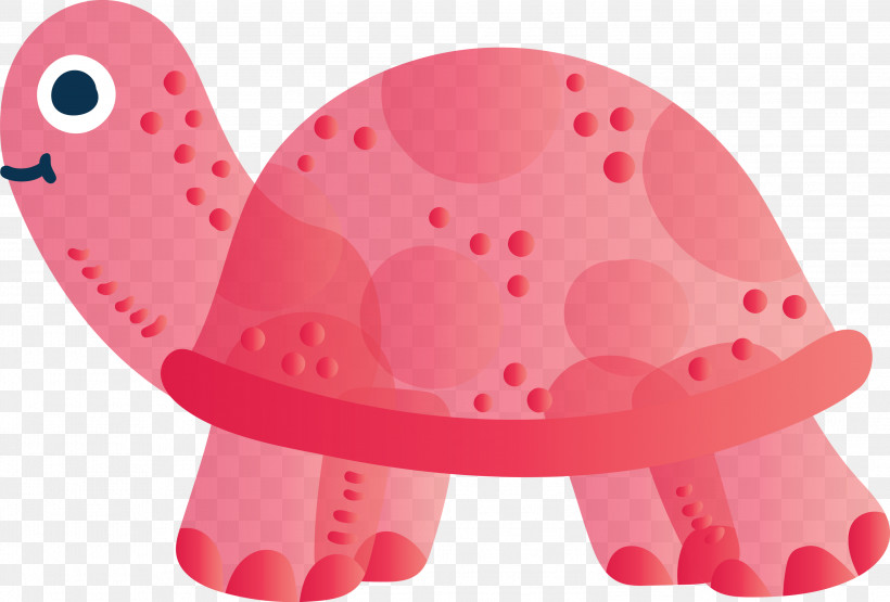 Turtle, PNG, 2999x2031px, Turtle, Animal Figure, Egg Cup, Magenta, Pink Download Free