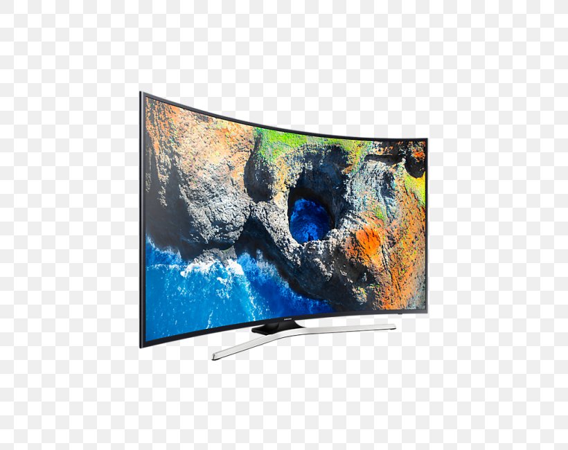 Ultra-high-definition Television 4K Resolution Smart TV LED-backlit LCD Samsung, PNG, 650x650px, 4k Resolution, Ultrahighdefinition Television, Advertising, Computer Monitor, Curved Screen Download Free