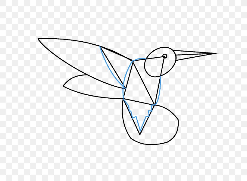 Drawing Line Art Hummingbird Clip Art, PNG, 678x600px, Drawing, Area, Artwork, Bird, Black And White Download Free