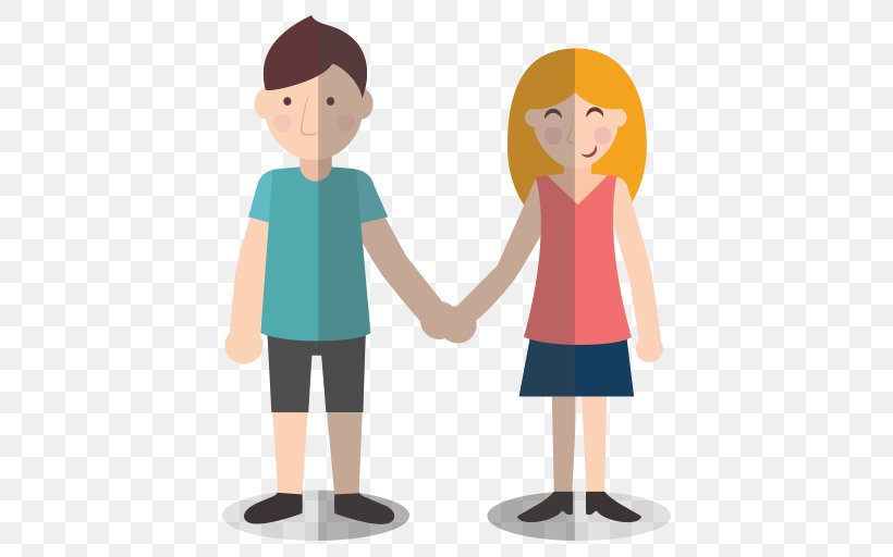 Holding Hands, PNG, 512x512px, Cartoon, Conversation, Gesture, Holding Hands, Interaction Download Free