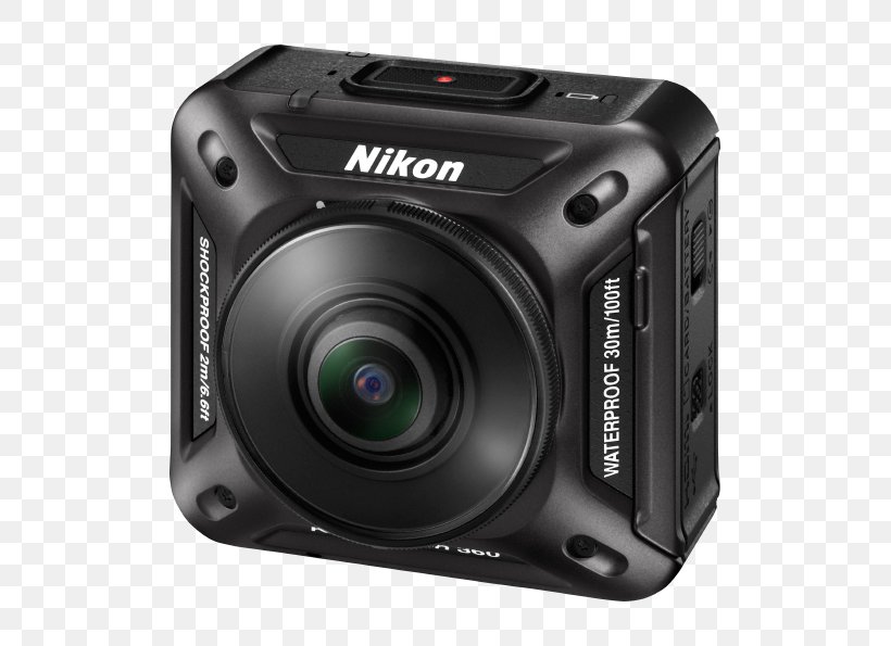Nikon KeyMission 360 Action Camera 4K Resolution Immersive Video, PNG, 700x595px, 4k Resolution, Nikon Keymission 360, Action Camera, Camcorder, Camera Download Free