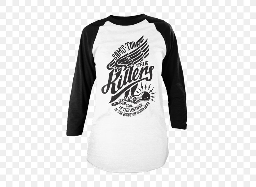 T-shirt Sleeve The Killers Battle Born World Tour Wonderful Wonderful, PNG, 600x600px, Tshirt, Active Shirt, Battle Born, Black, Brand Download Free