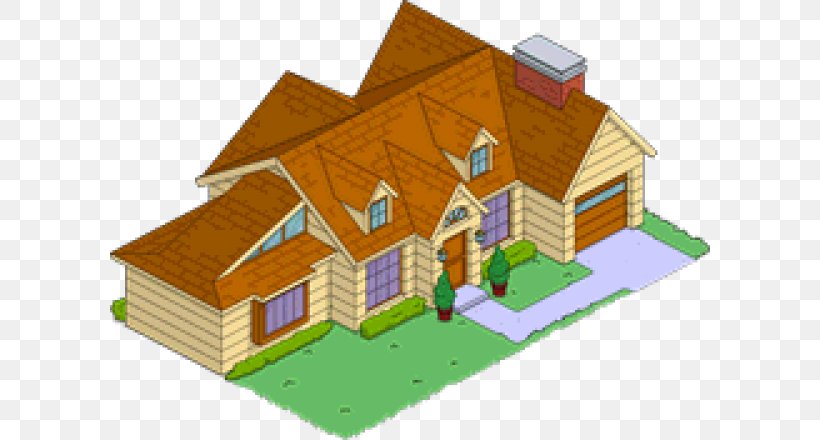 The Simpsons: Tapped Out Cypress Creek Chief Wiggum House Architecture, PNG, 600x440px, Simpsons Tapped Out, Architecture, Building, Chief Wiggum, Cottage Download Free
