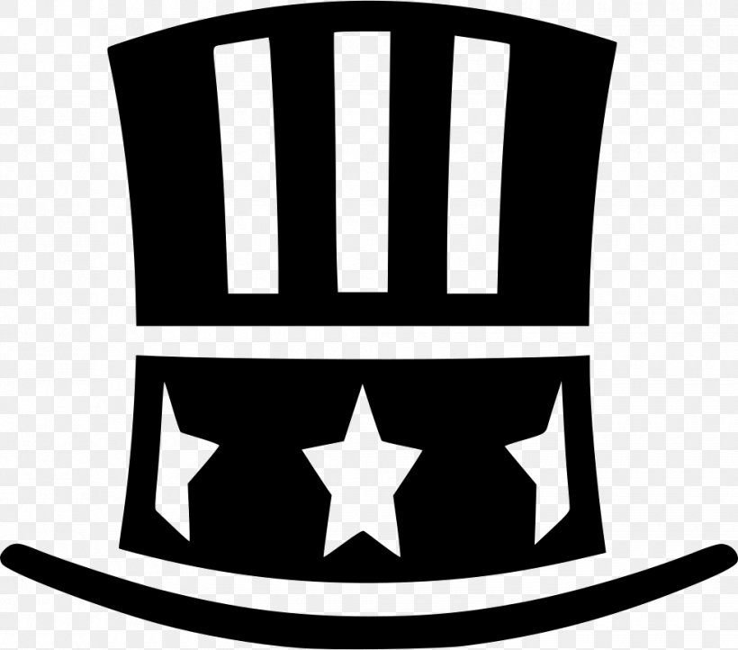 Uncle Sam Hat United States, PNG, 980x864px, Uncle Sam, Black, Black And White, Brand, Hat Download Free