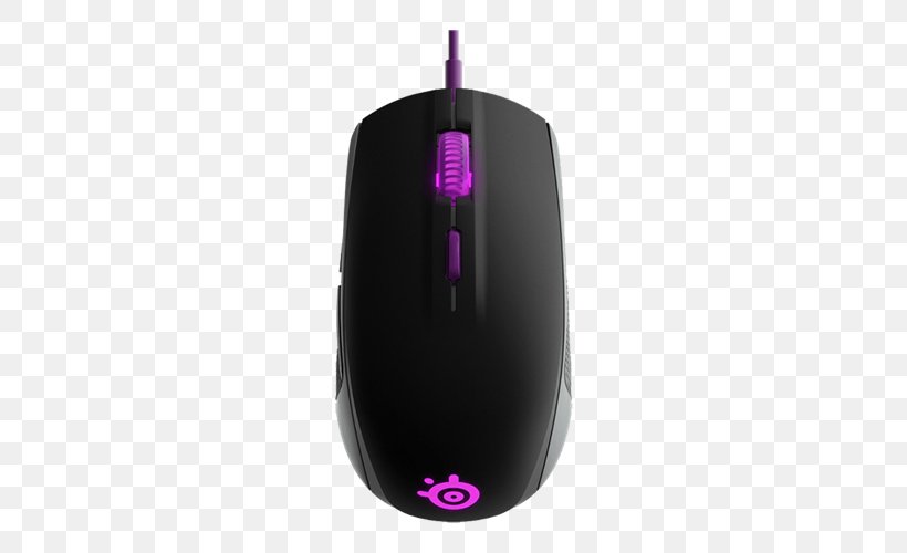 Computer Mouse SteelSeries Rival 100 SteelSeries Rival 300 Optical Mouse, PNG, 500x500px, Computer Mouse, Computer, Computer Component, Electronic Device, Gamer Download Free