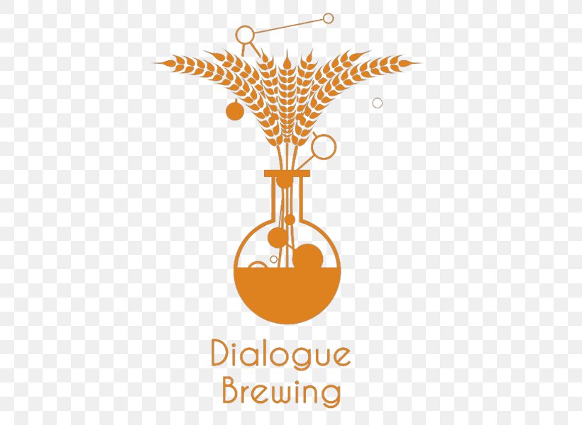 Dialogue Brewing Brewery Logo Brand Craft Beer, PNG, 600x600px, Watercolor, Cartoon, Flower, Frame, Heart Download Free