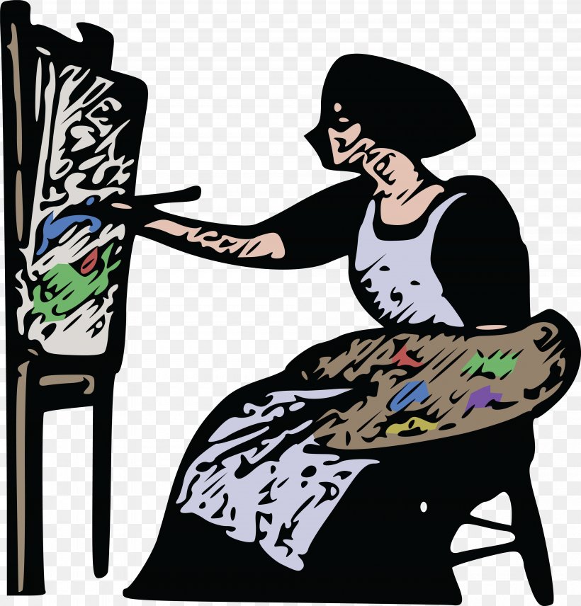 Painting Palette Clip Art, PNG, 4000x4178px, Painting, Art, Canvas, Drawing, Fictional Character Download Free