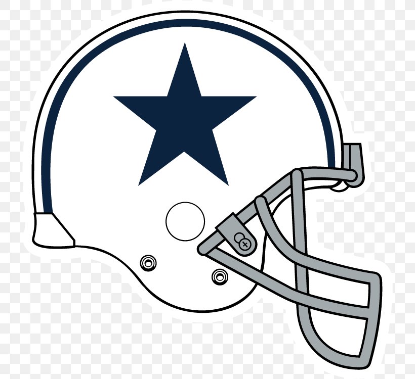 Dallas Cowboys NFL Cleveland Browns New York Giants Chicago Bears, PNG, 732x750px, Dallas Cowboys, American Football, American Football Helmets, Area, Black And White Download Free