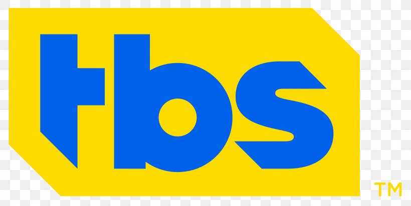 TBS Television Channel Logo TNT Broadcasting, PNG, 2550x1284px, Tbs, Area, Blue, Brand, Broadcasting Download Free