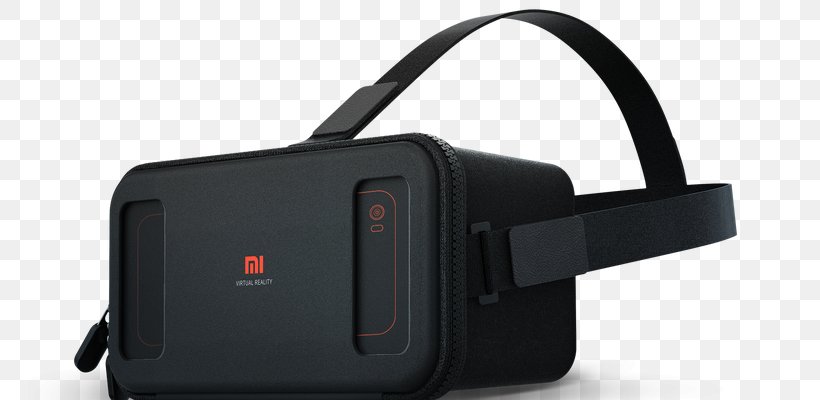 Virtual Reality Headset Xiaomi MiJia 4K Immersion, PNG, 764x400px, Virtual Reality, Audio, Audio Equipment, Bag, Black Download Free