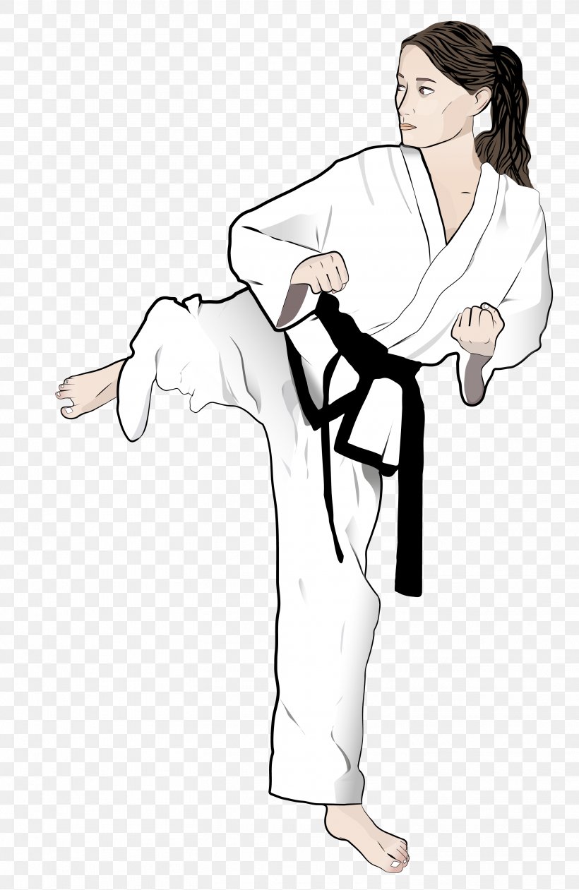 Martial Arts Taekwondo Illustration Karate Drawing, PNG, 2912x4481px, Martial Arts, Brazilian Jiujitsu, Choi Kwangdo, Contact Sport, Dobok Download Free