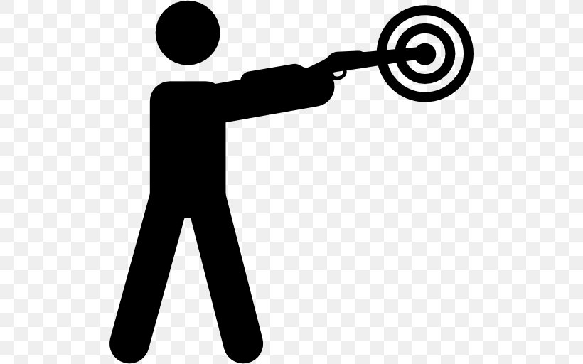 Shooting Sport Symbol Clip Art, PNG, 512x512px, Shooting Sport, Area, Arm, Artwork, Black Download Free