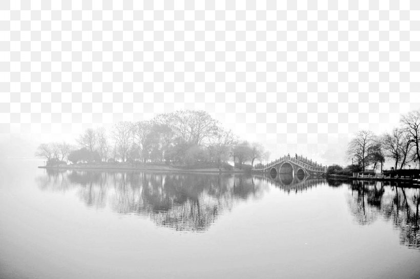 Lake Ink, PNG, 1024x680px, Lake, Black And White, Calm, Concepteur, Drawing Download Free