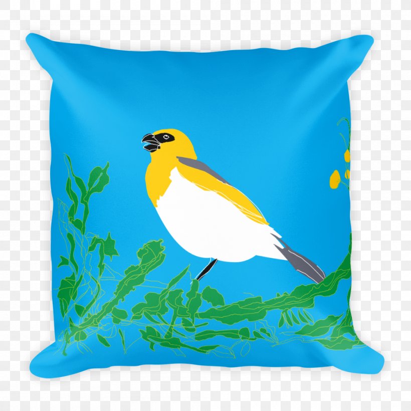 Throw Pillows Couch Bed Cushion, PNG, 1000x1000px, Throw Pillows, Beak, Bed, Bedding, Bird Download Free
