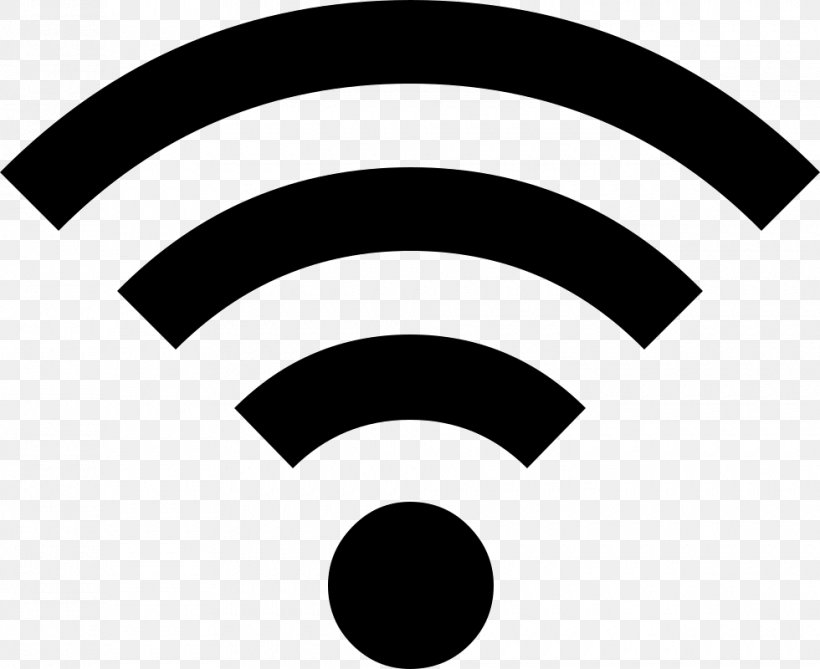 Wi-Fi Wireless Clip Art, PNG, 980x800px, Wifi, Area, Black, Black And White, Hotspot Download Free