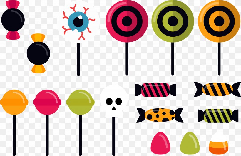 Candy Corn Smarties Lollipop, PNG, 2798x1815px, Candy Corn, Candy, Dessert, Flat Design, Food Download Free