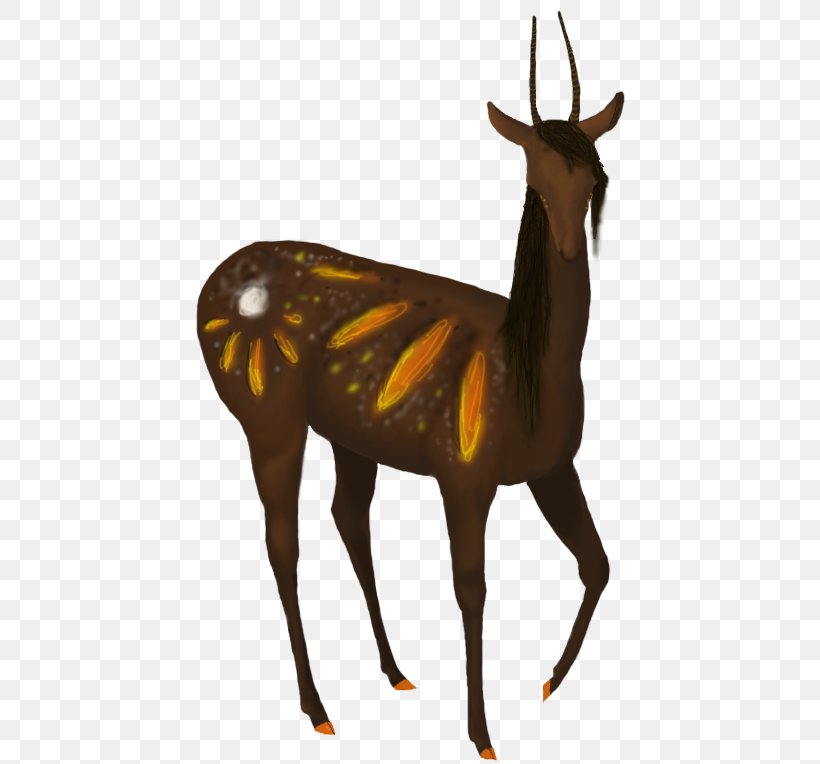 Elk Reindeer Antelope Wildlife Terrestrial Animal, PNG, 457x764px, Elk, Animal, Antelope, Antler, Deer Download Free